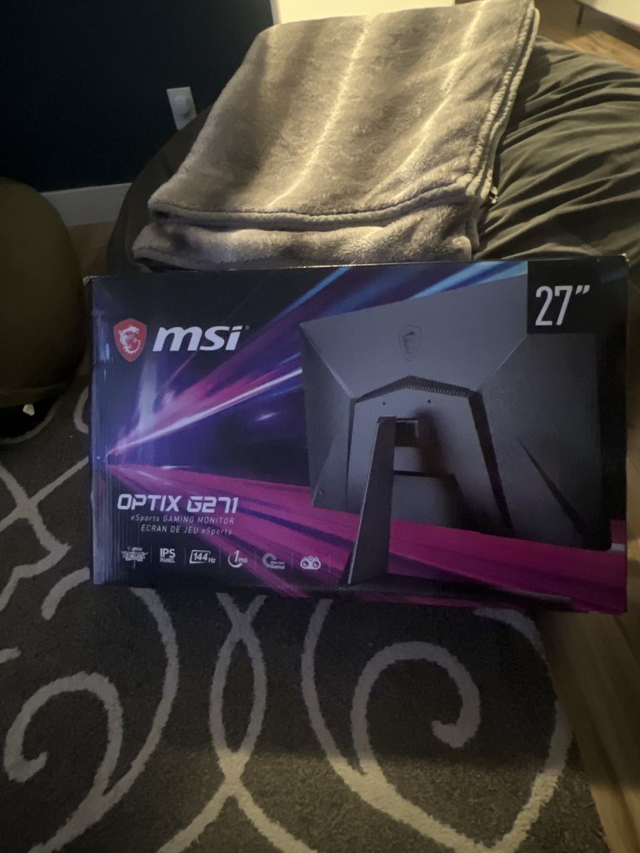 MSI 27” gaming Monitor