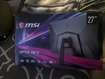 MSI 27” gaming Monitor