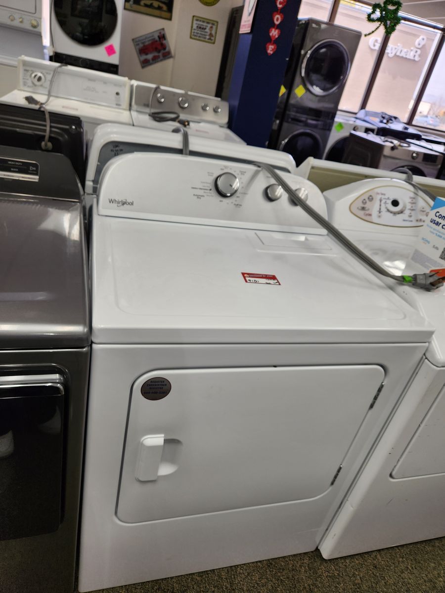 BEAUTIFUL WHIRLPOOL TOPLOAD ELECTRIC DRYER! W-WARRANTY