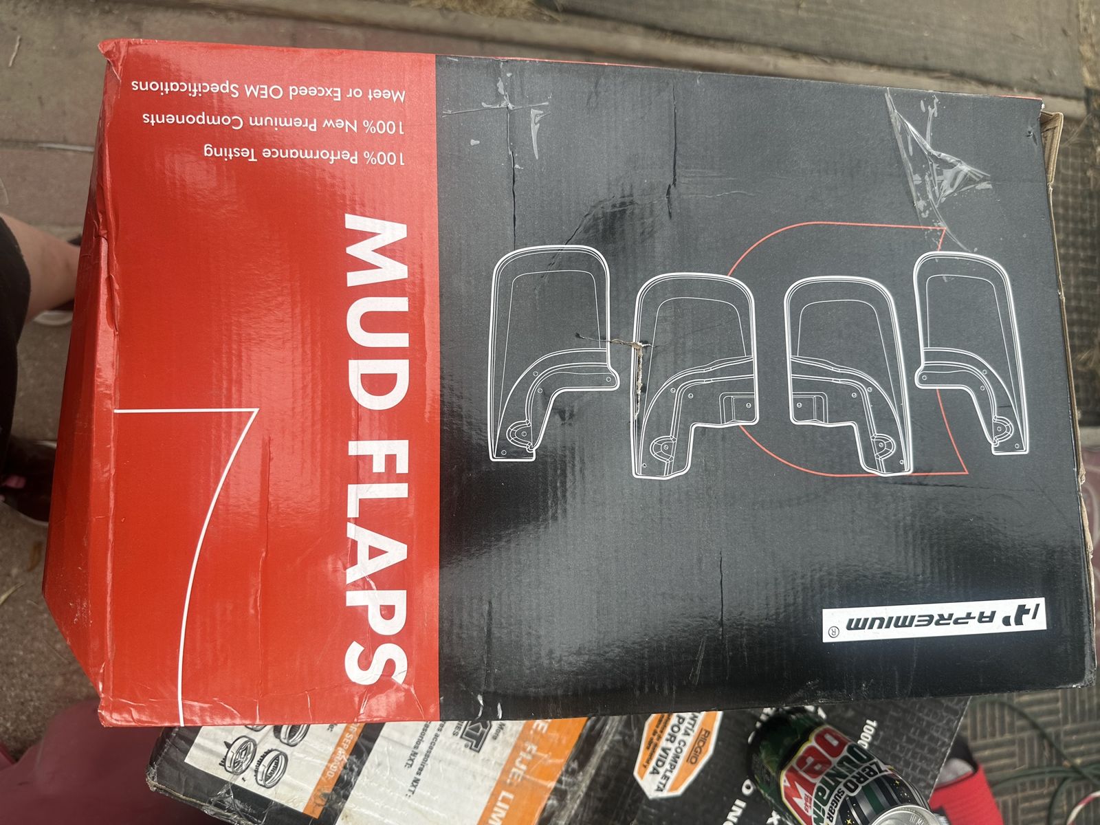 A-Premium Mud Flaps Splash Guards, 100% New Premium Components, Exceeds OEM Specs
