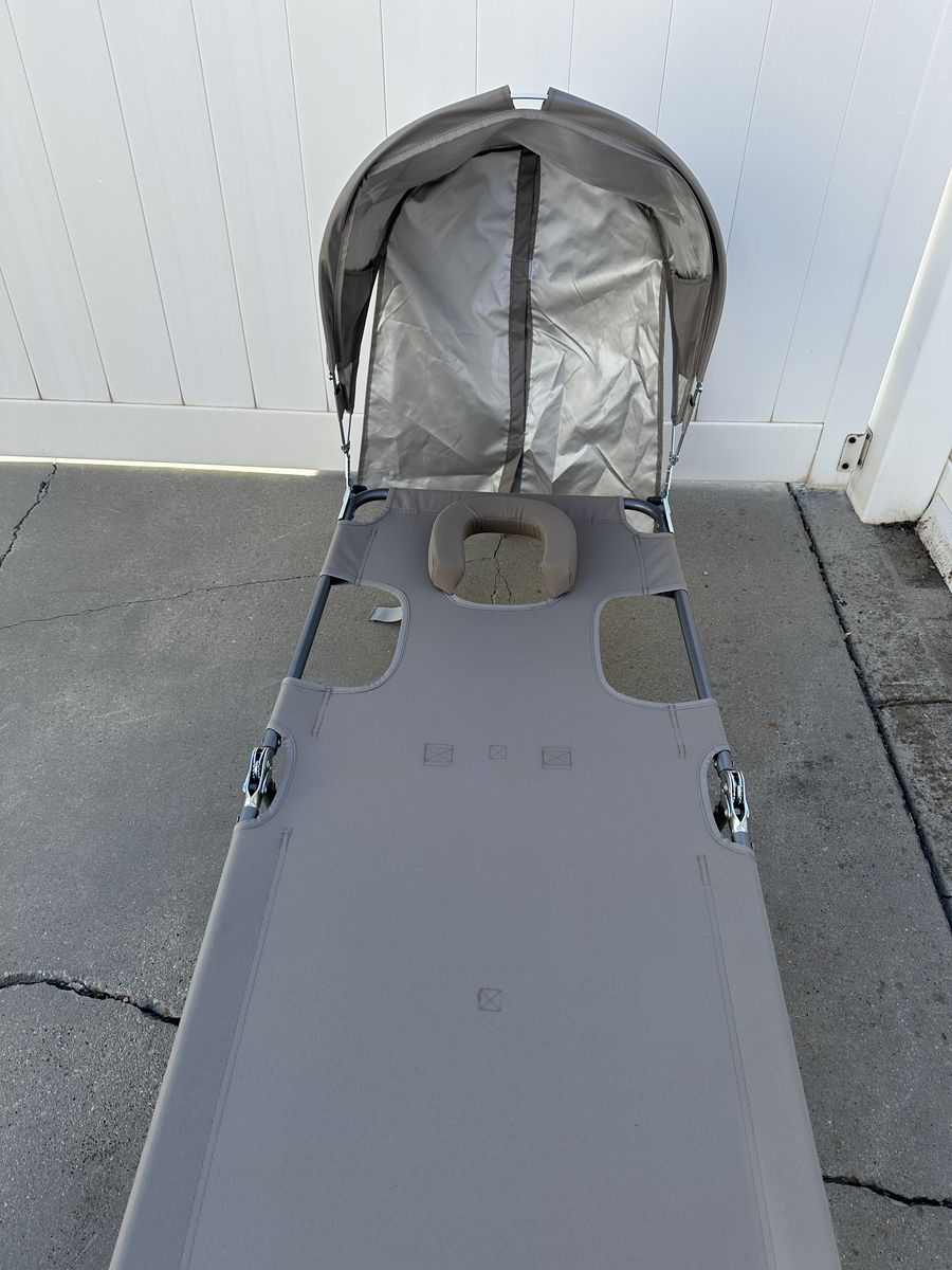 Camping Cot / Patio / Tanning Chair All In One