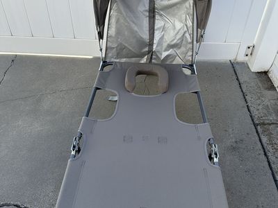 Camping Cot / Patio / Tanning Chair All In One