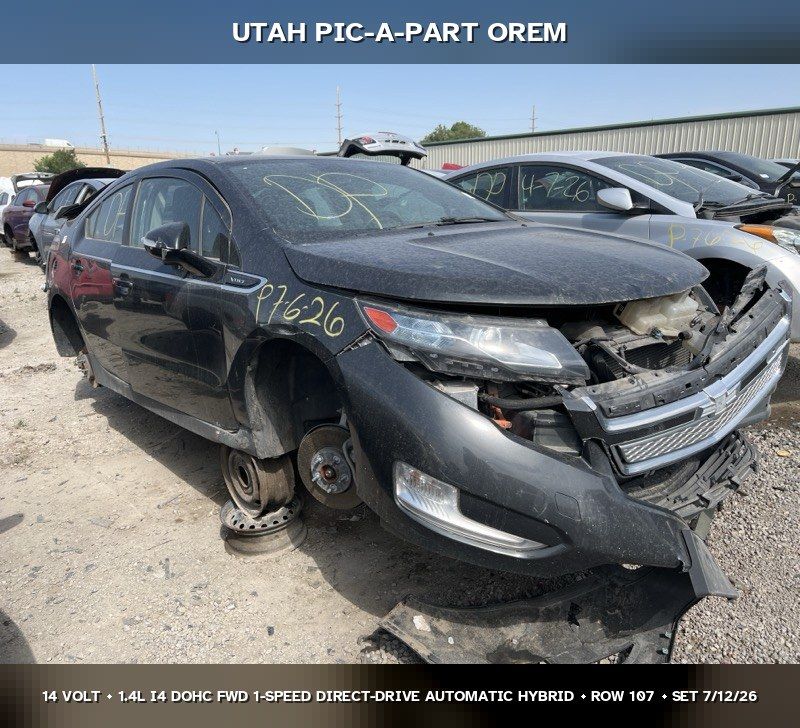 2014 Chevrolet Volt Parts - UTPAP Orem