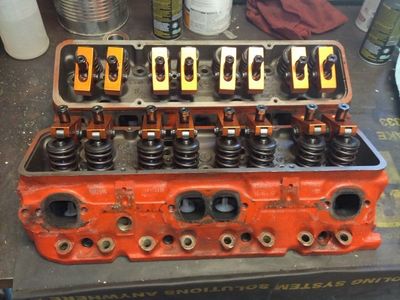 SBC world products cylinder heads.