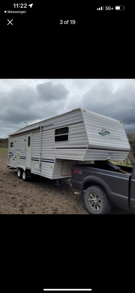 1999 dutchman classic 26' fifth wheel