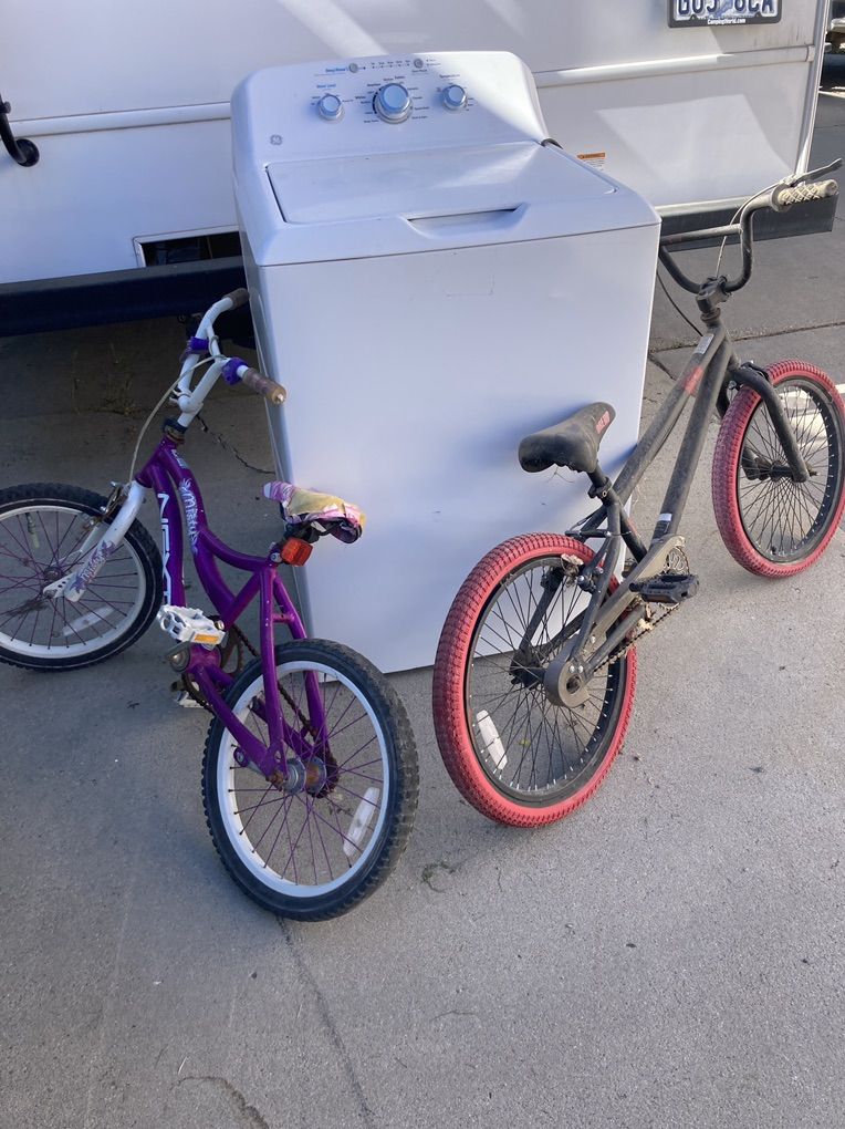Free Scrap Metal Washer And Rusty Bikes