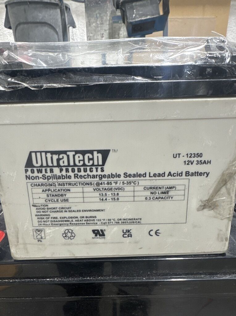 Ultratech UT-12350 Battery
