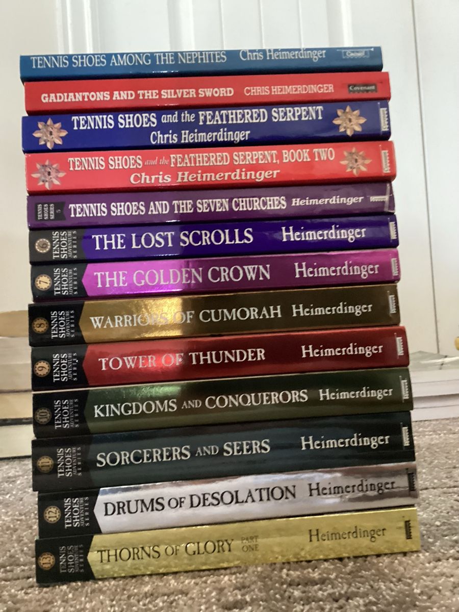 Tennis Shoes Adventure Series by Chris Heimerdinger - 13 Book Lot
