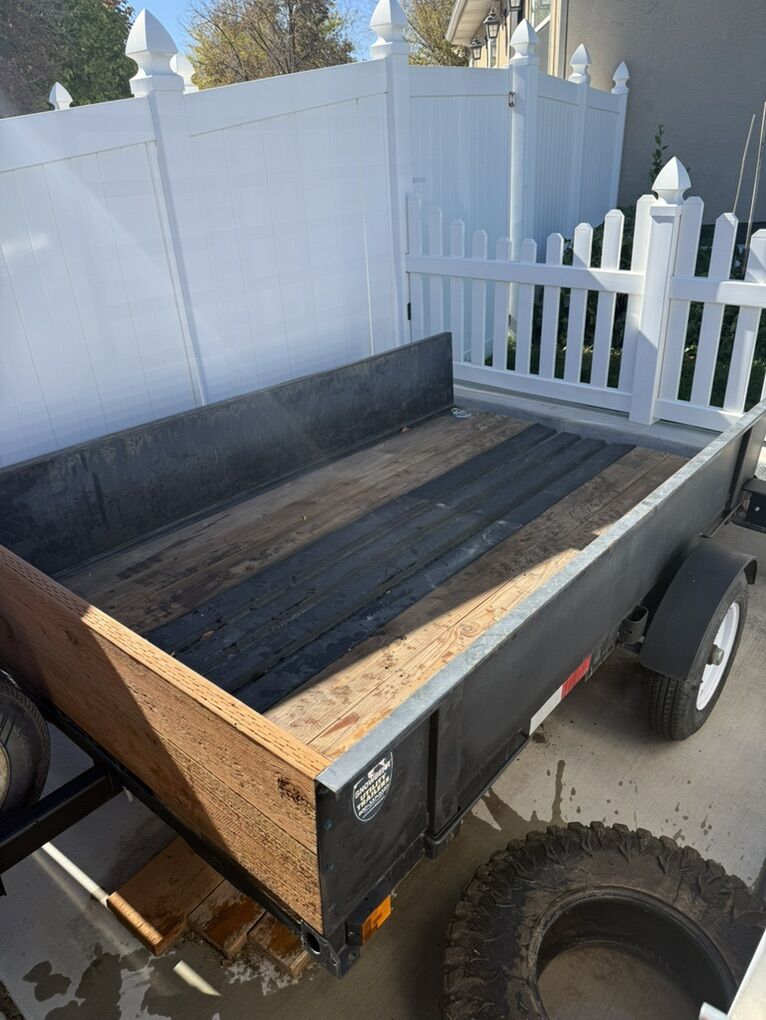 5x8 Tilt Deck Utility Trailer