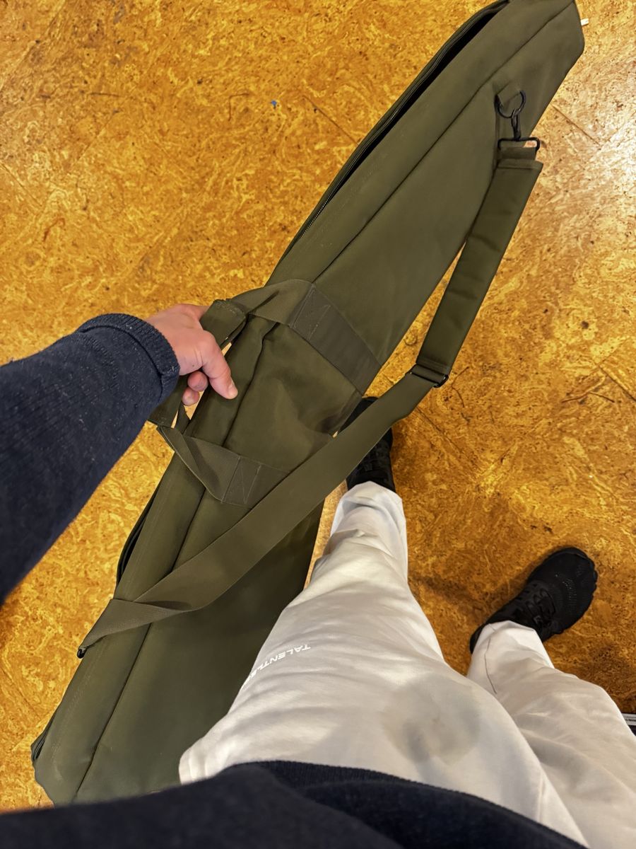 OD Green Tactical Rifle Case / Range Bag – Padded