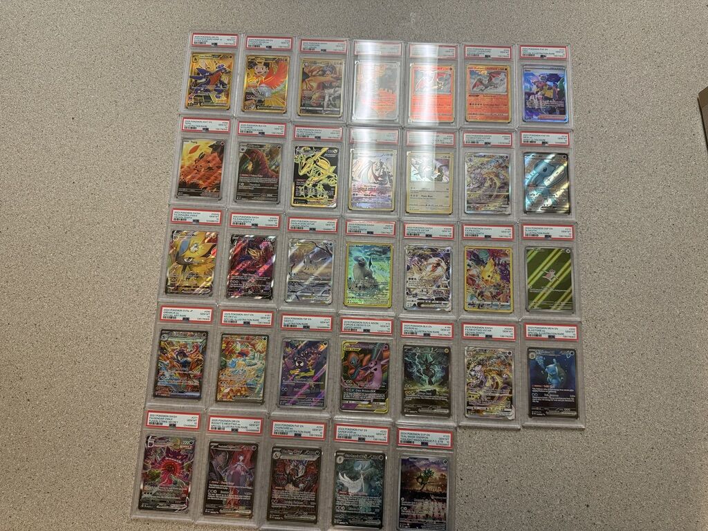 PSA 10 SLABS FOR SALE. JUST GOT THEM IN.