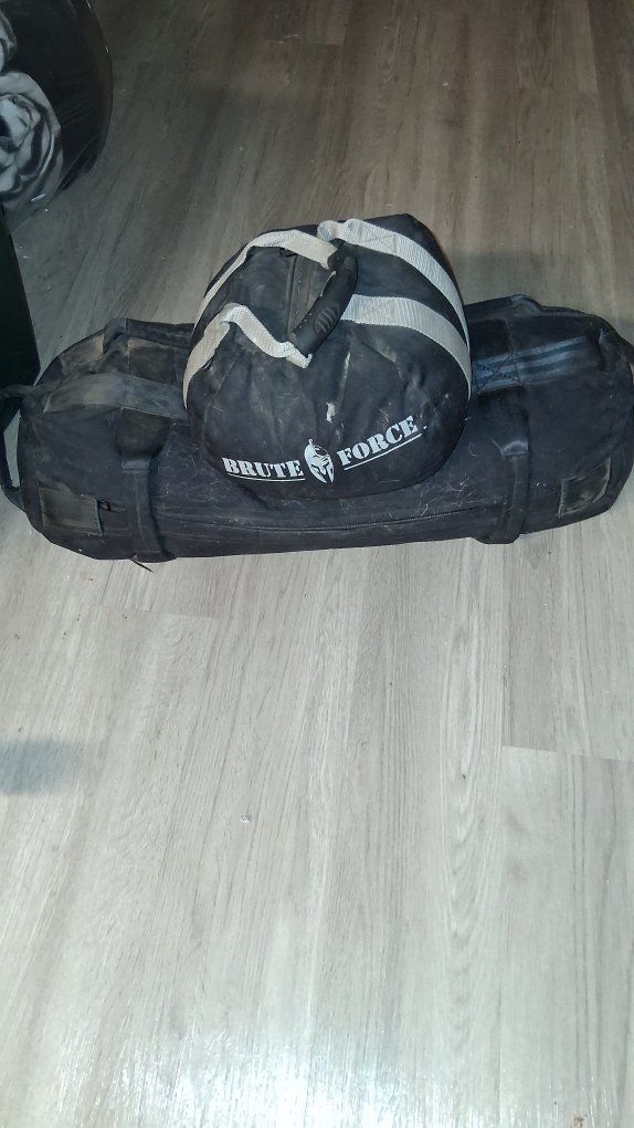 Brute Force Sandbag Training Kit - Weighted Exercise Bag for Strength & Conditioning