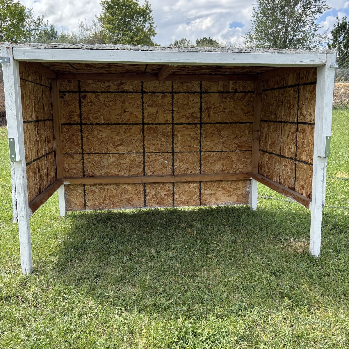 Wooden Box 39.5” tall 57”w 37”l