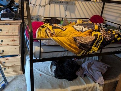 triple bunk twin top full middle bottom queen