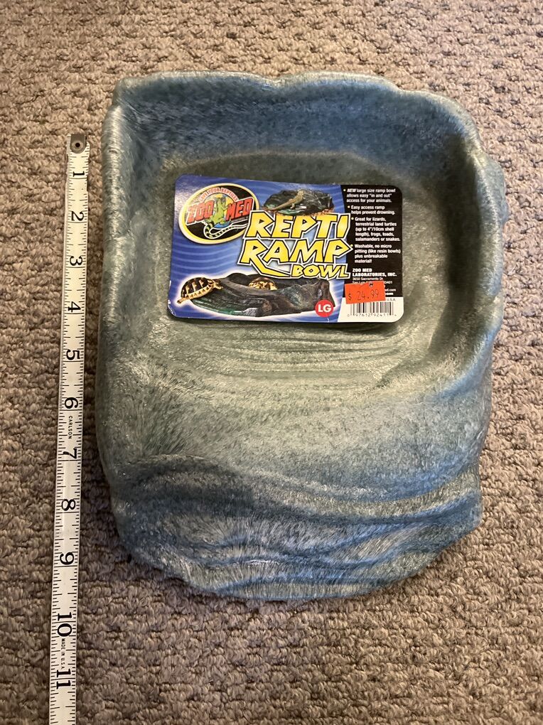 NEW Lrg Repti Ramp Bowl