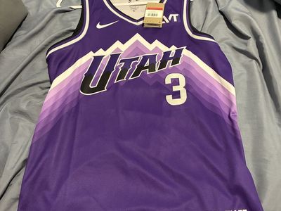 Nike Utah Jazz Keyonte George #3 City Edition Swingman Jersey Size 48