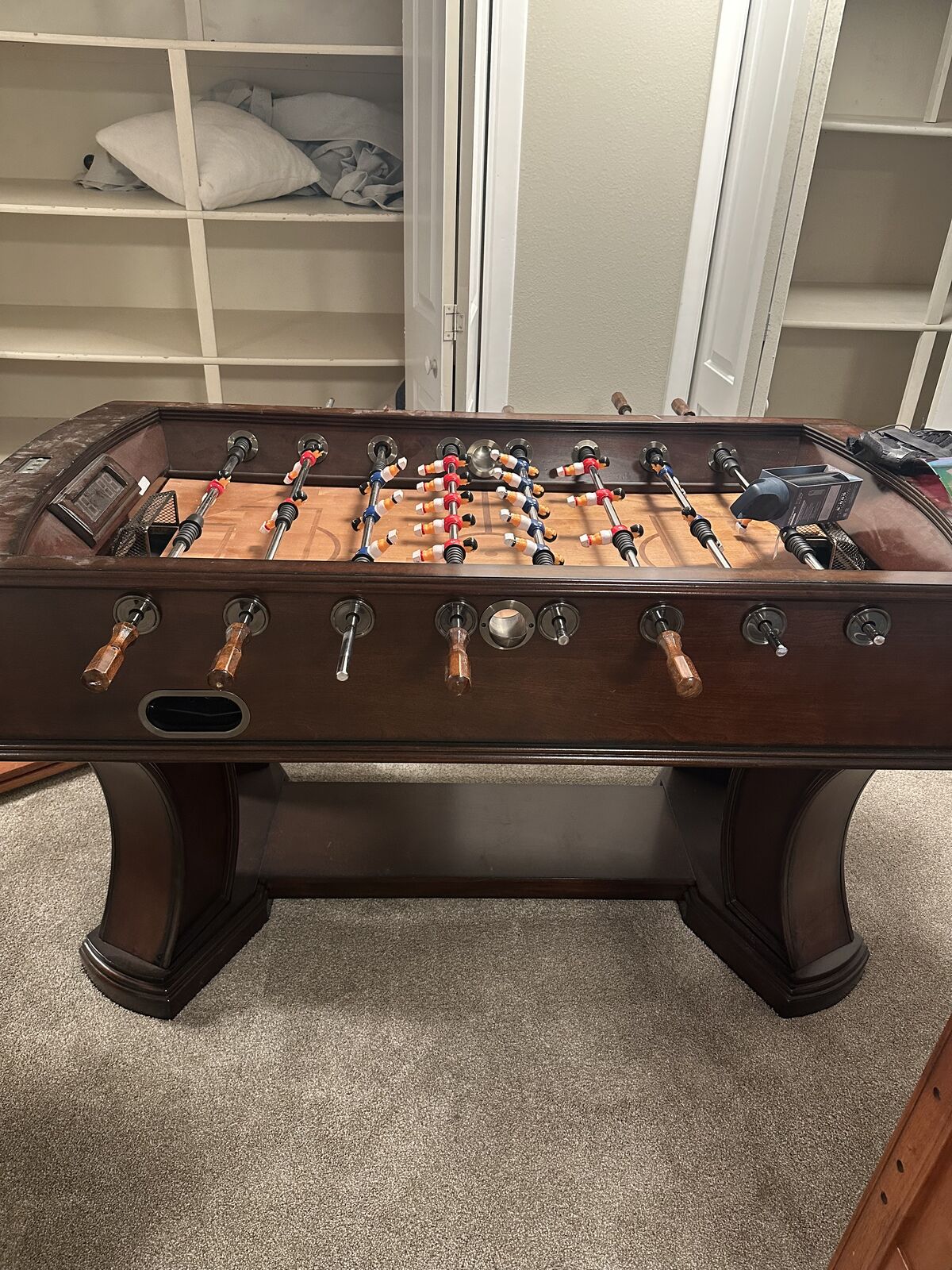 Used Foosball table and ping pong table