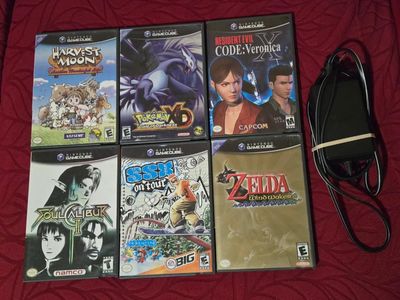 Nintendo Gamecube Game bundle including Resident Evil Code Veronica X! Trades considered~