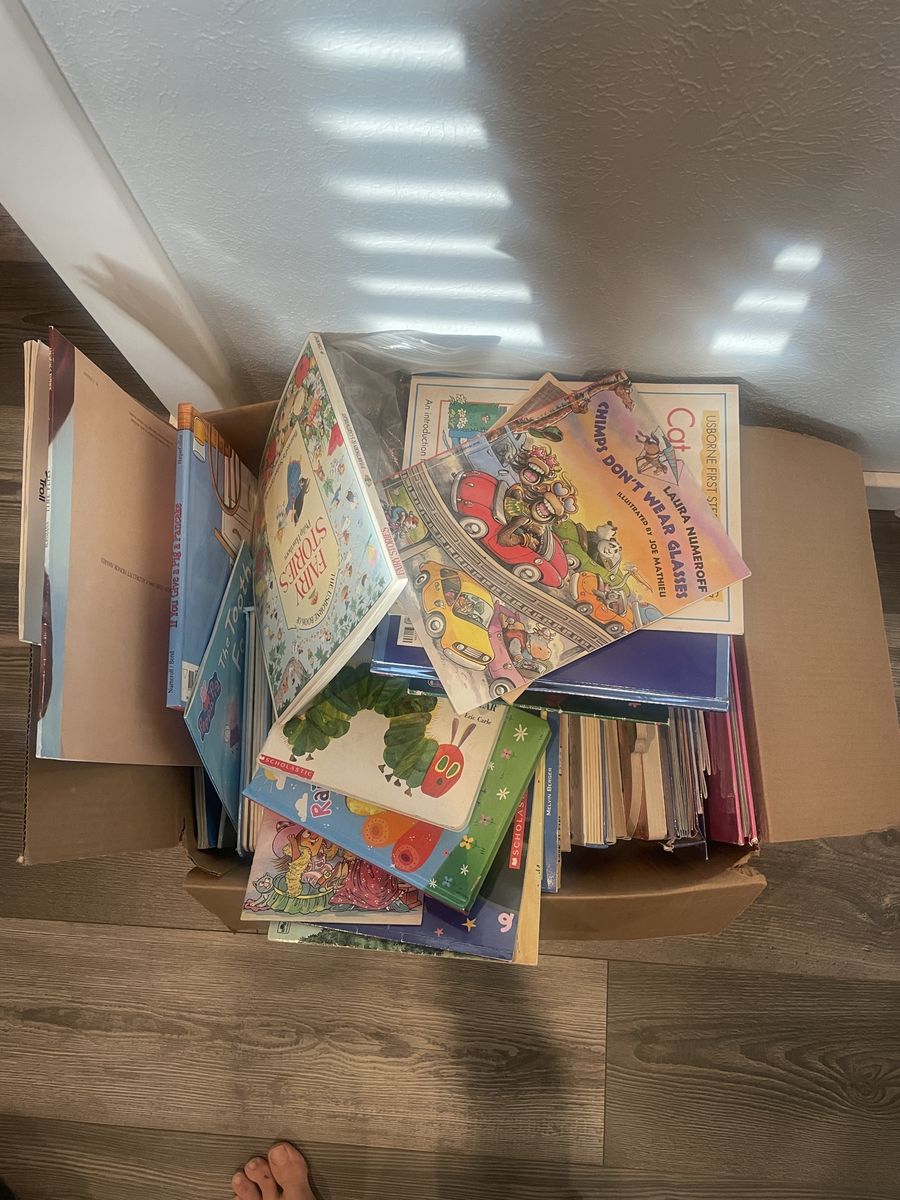 Box of children books