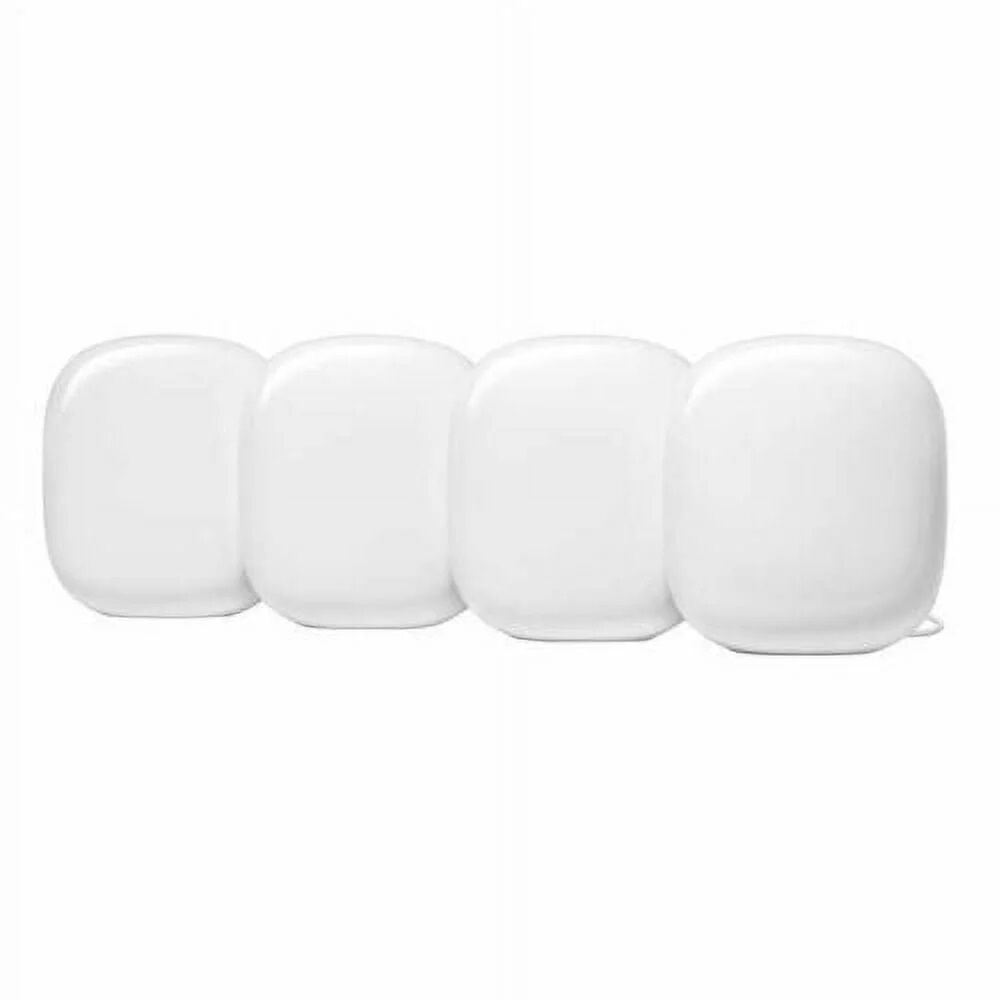 Google Nest GGL-WIFI4PK-C2 AC2200 WiFi Mesh Router Network 4-pack 1380981 #89419
