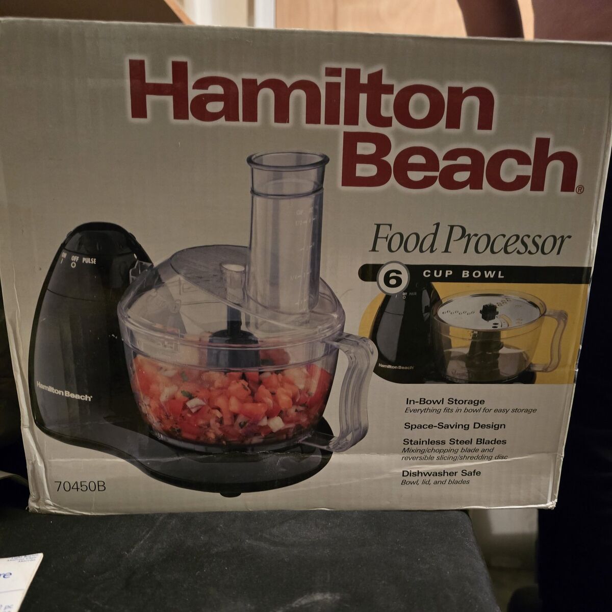 brand new 6 cup food processor