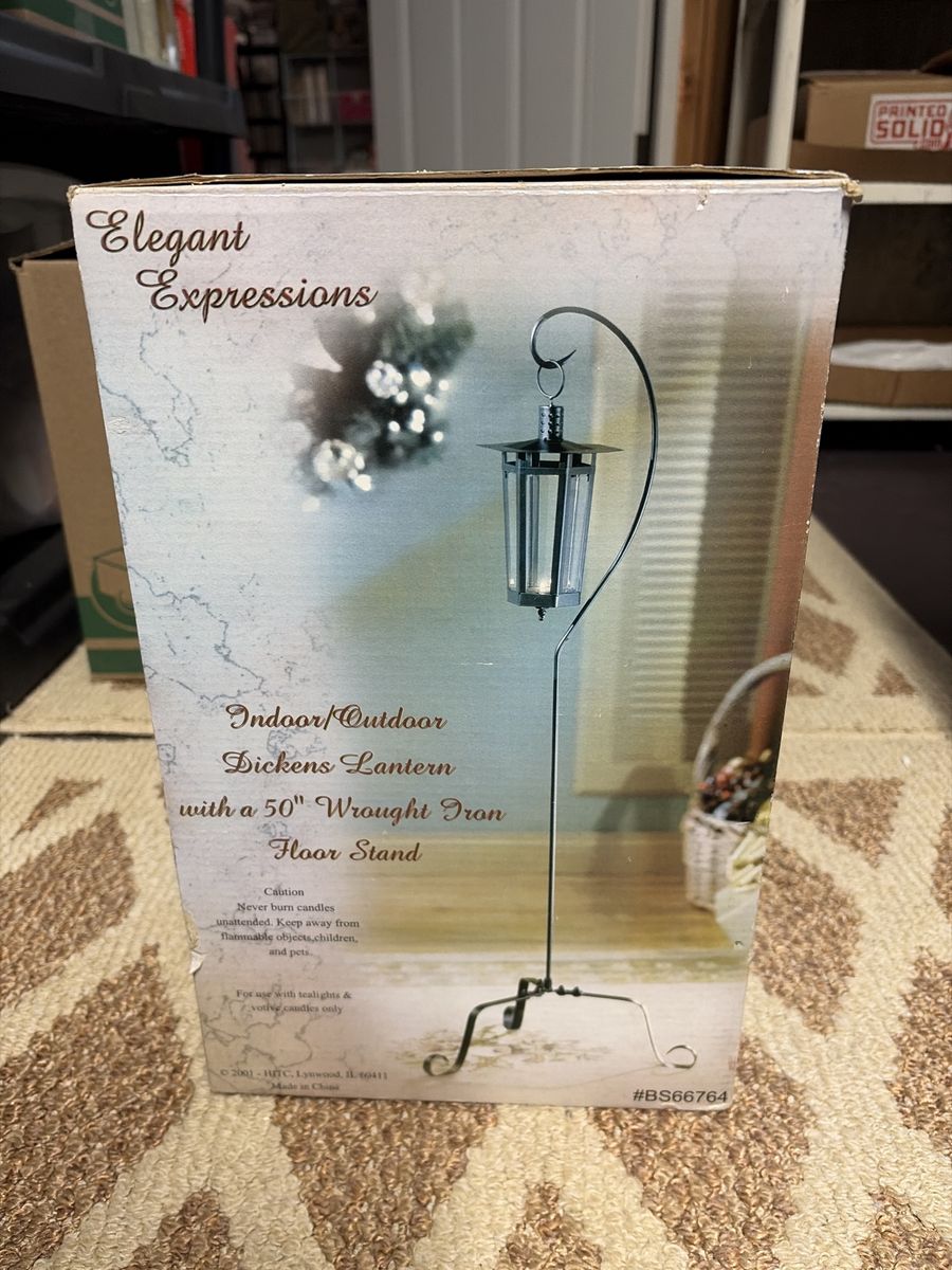 Elegant Expressions 50" Wrought Iron Floor Stand