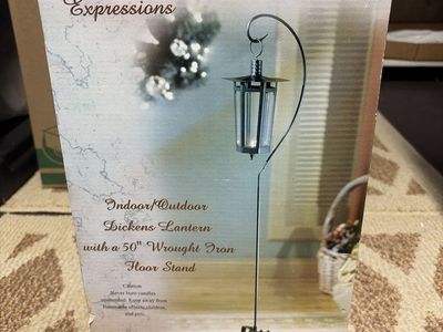 Elegant Expressions 50" Wrought Iron Floor Stand