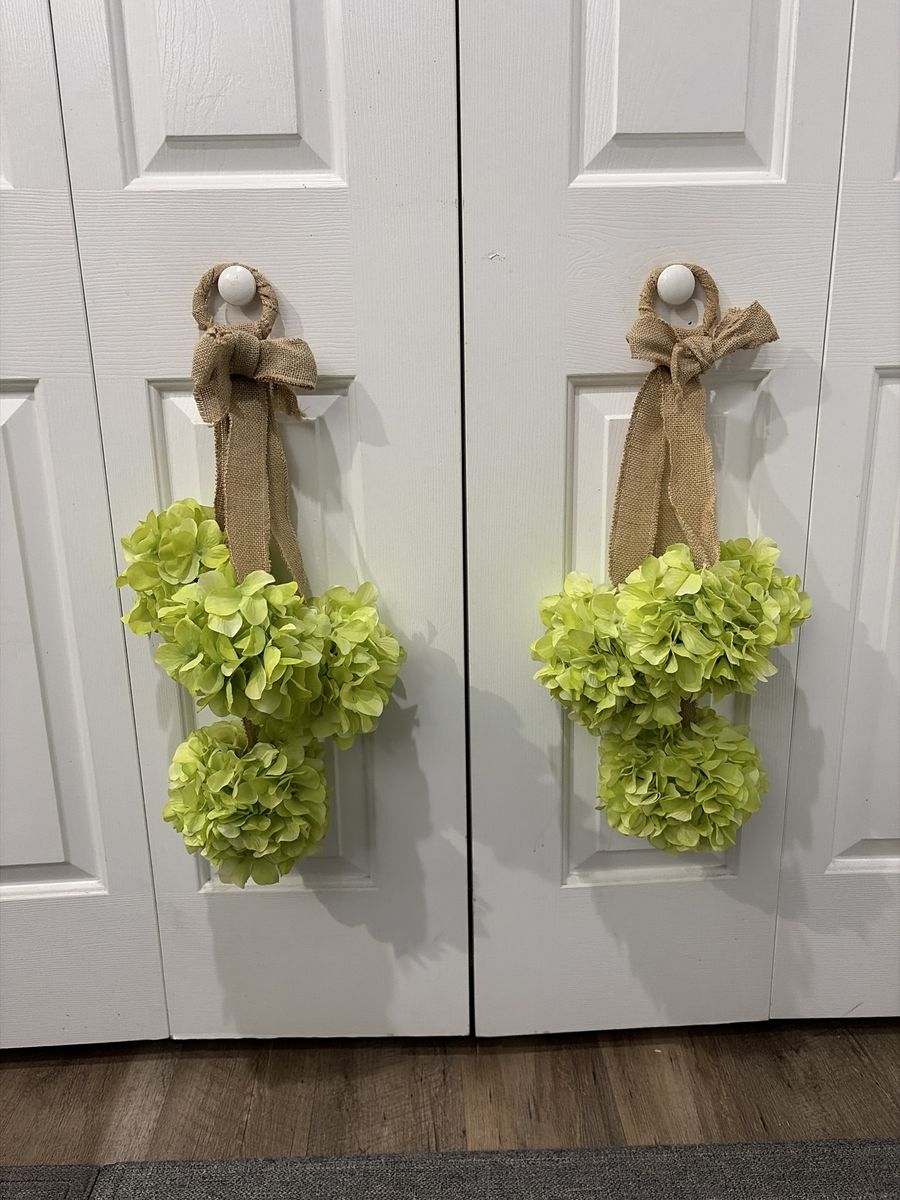Beautiful Hanging SIlk Hydrangea's