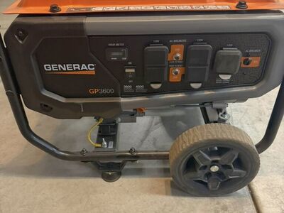 New Generac Gp 3600