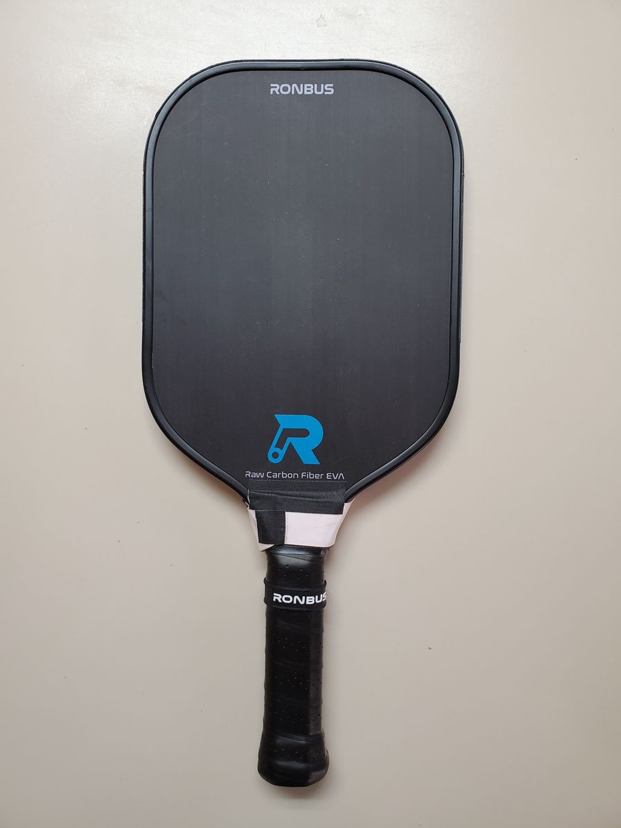 RONBUS Raw Carbon Fiber EVA pickleball paddle