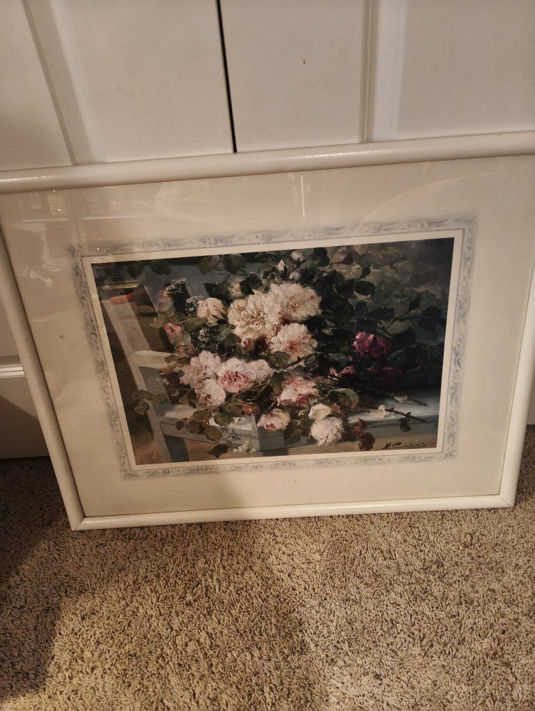 Flower picture about 24x30
