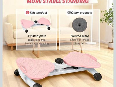 Waist Twist Workout plus Thigh Trainer