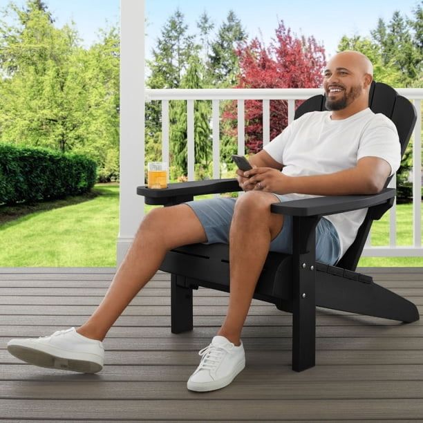 Keter Everest Adirondack Chair with Cupholder