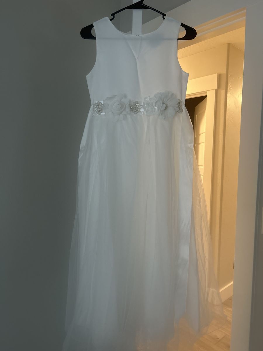 GIrl's White Dress Size 16