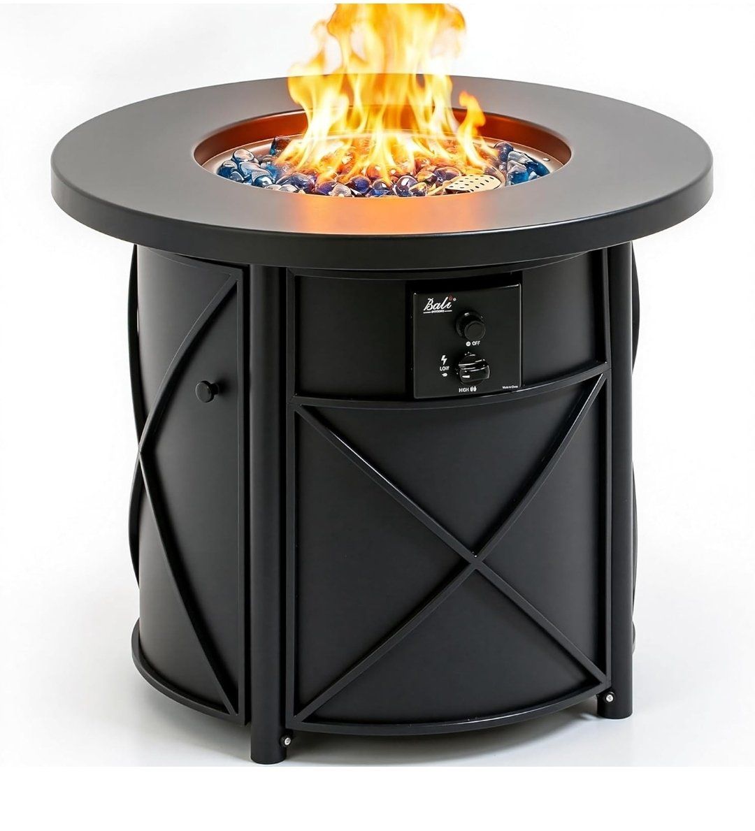 Patio Propane Fire Pit fire Place Outdoor