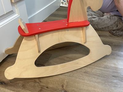 Wood rocking horse (HAPE brand)