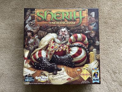 COMPLETE Sheriff of Nottingham Game (1st Edition)