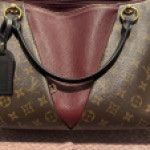 Louis Vuitton Monogram V Canvas Tote Bag Shoulder Bag