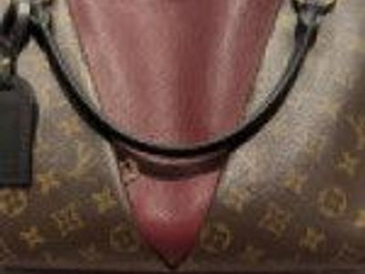 Louis Vuitton Monogram V Canvas Tote Bag Shoulder Bag