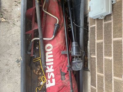 Complete Eskimo Ice Fishing Setup w/ Humminbird Finder – Summer Fire Sale!