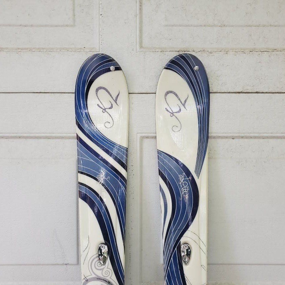 170 cm Women's K2 Lotta Luv Skis Marker Bindings