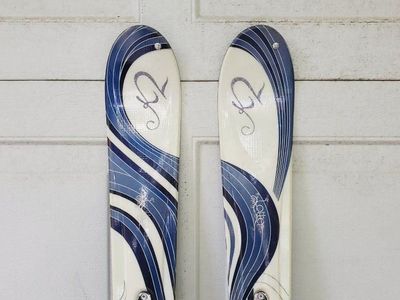 170 cm Women's K2 Lotta Luv Skis Marker Bindings