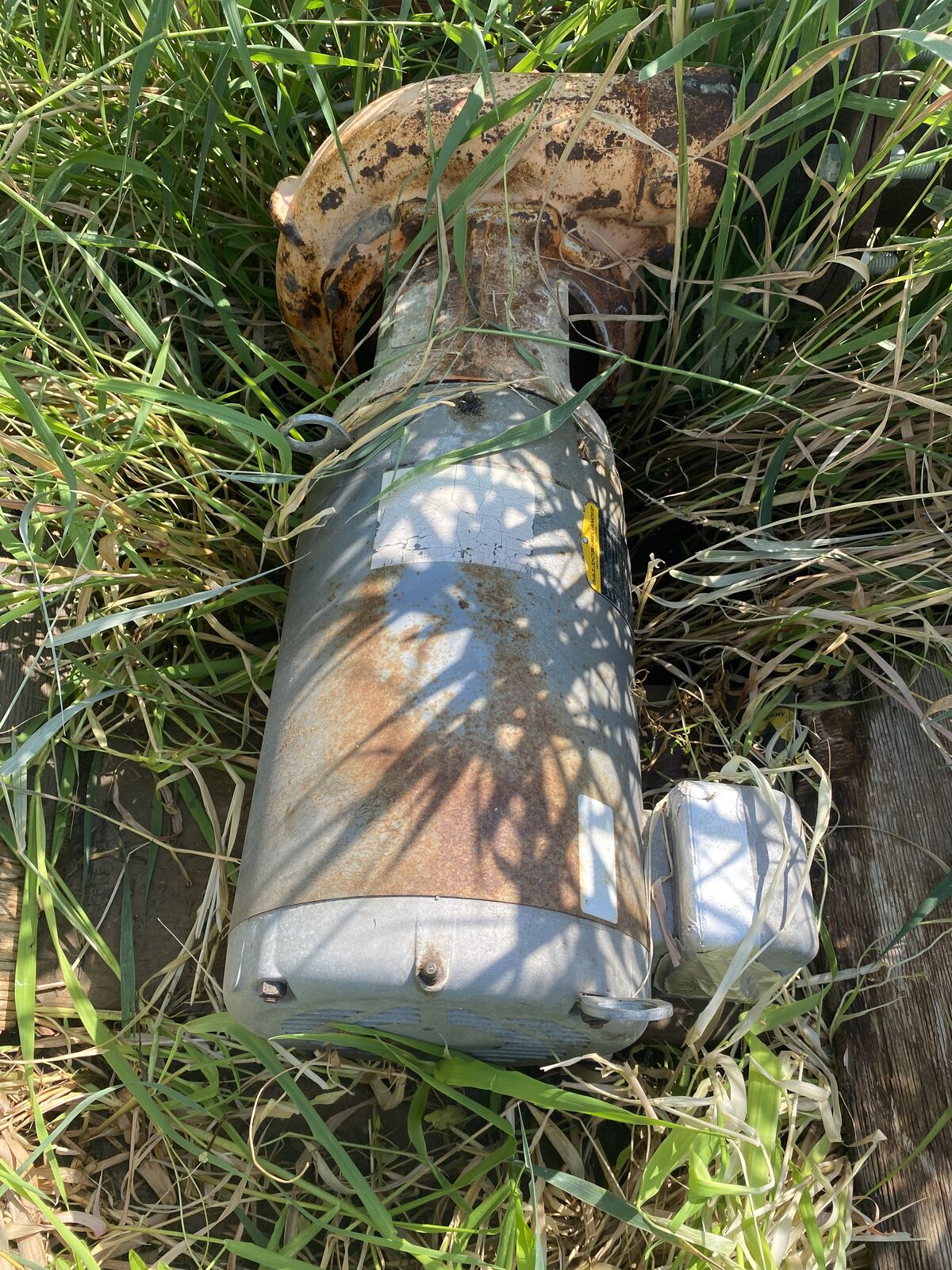 15 horse irrigation motor and pump