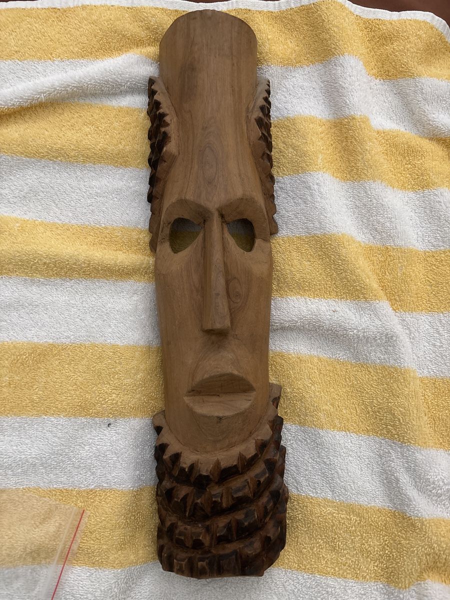 Decorative Wooden Mask for wall or desk