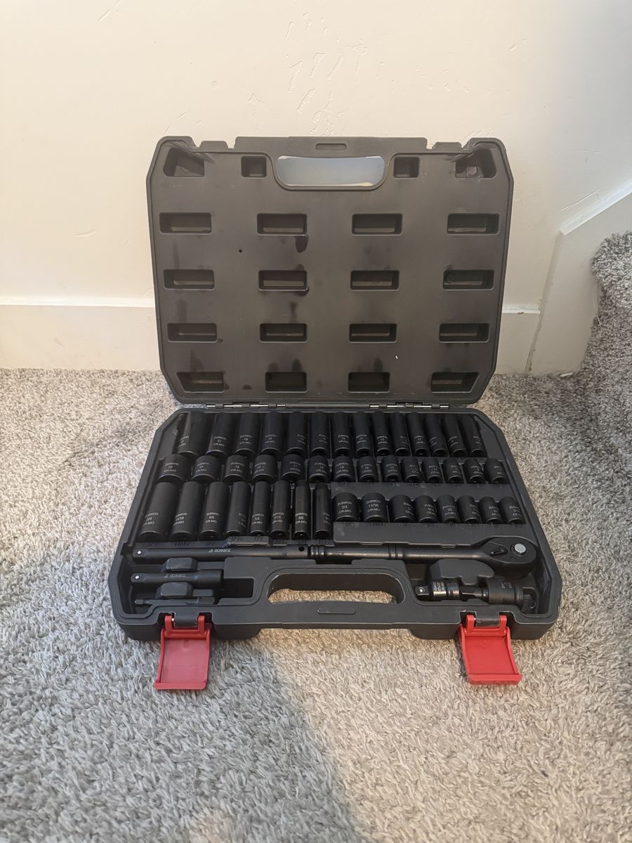Brand new 3/8 impact tool set