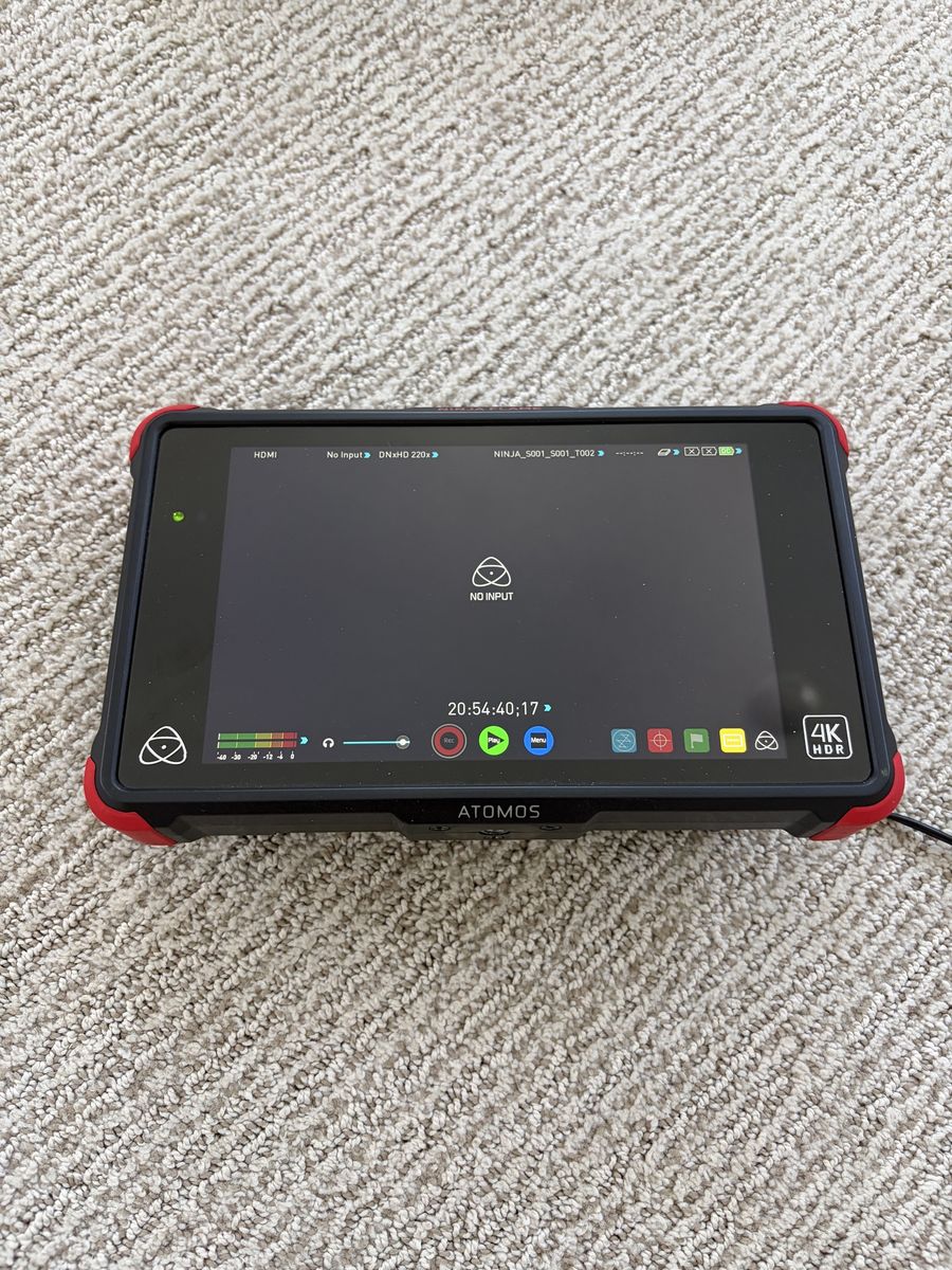 Atomos Ninja Flame 7" 4K HDMI Field Monitor & Recorder Kit with Case and Accessories