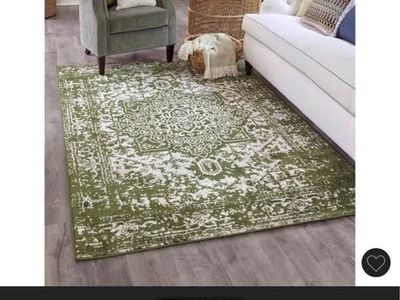 Unique Loom 10'0 × 13' 1 Green Richmond Medallion Area Rug