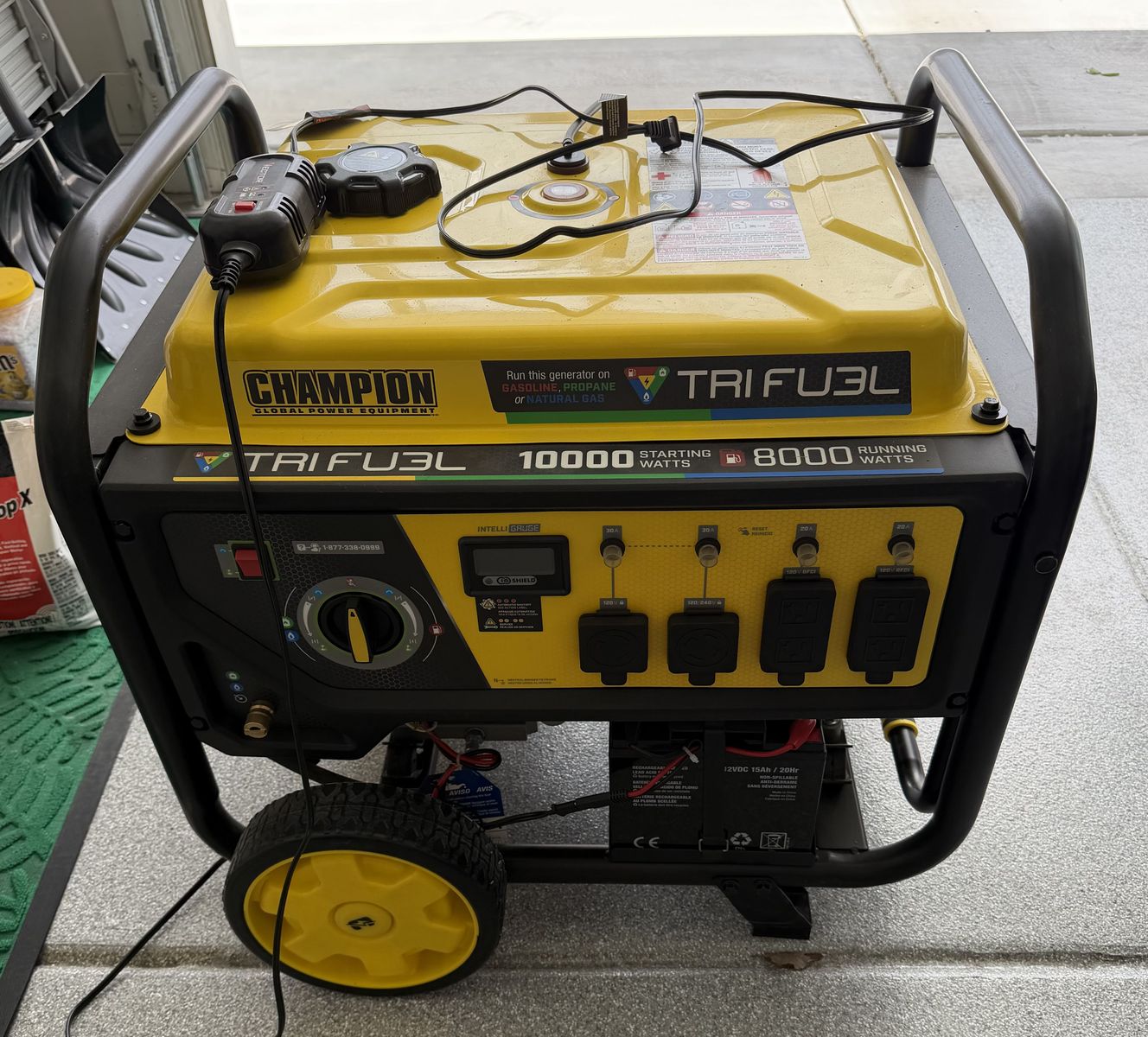 New Portable Generator, Tri-Fuel $700 obo