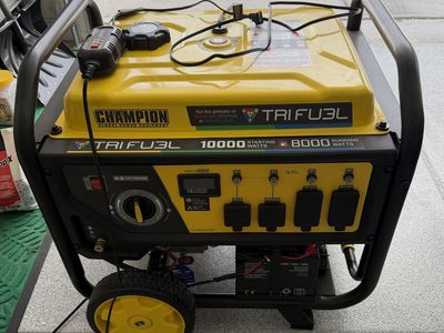 New Portable Generator, Tri-Fuel $700 obo