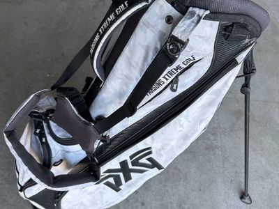 PXG CAMO GOLF CARRY BAG W/stand